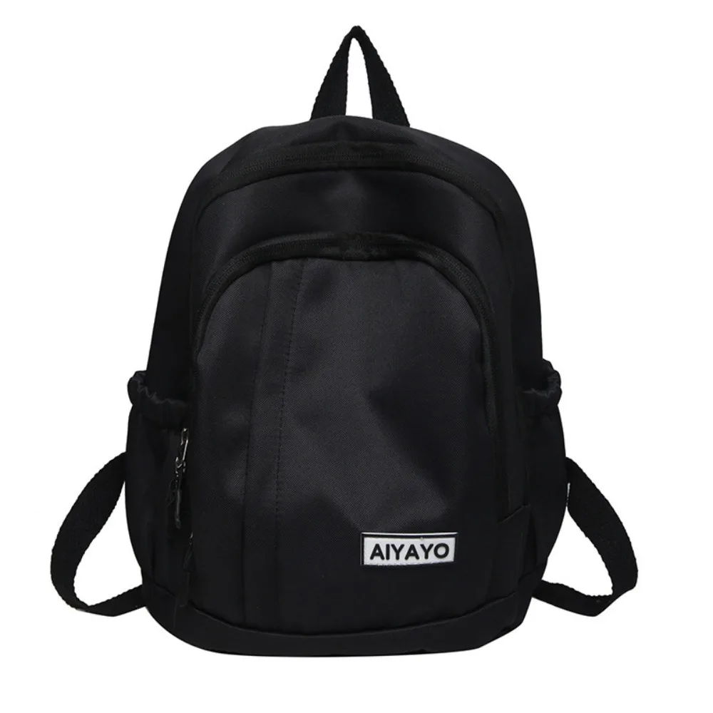 

Nylon Girls Backpacks Large Capacity Solid Color Students School Bags Japanese style Multi Pockets Teenage Shoulder Bags Travel