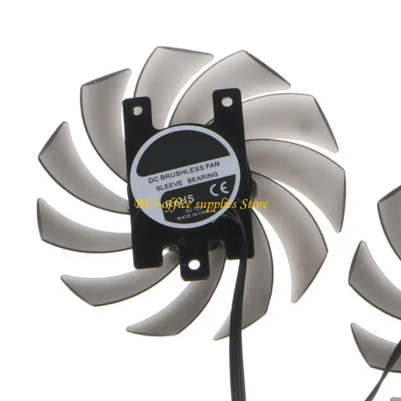 

A9LC 2pcs Graphics Card Cooler GPU Fans 85mm For RTX2060S GTX1660 1660ti 1660S Fan