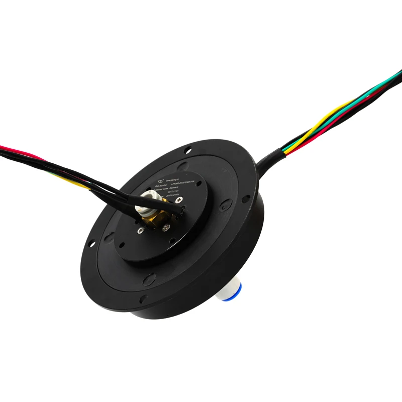 

Pancake Slip Ring,10 circuits 5A Ethernet Ring asian tool slip ring