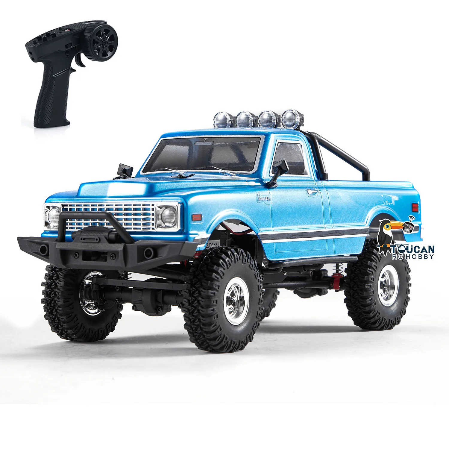 4x4 Hobby Plus 1:18 RC Crawler Car 4WD Mini Radio Control Ready to Run Off-road Painted Assembled Model Vehicle TH24012