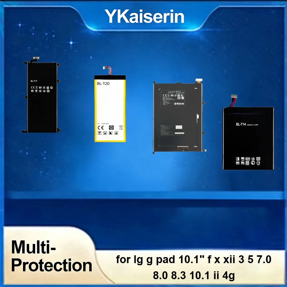 

Tablet Battery Safe BL-T14 BL-T12 BL-T27 4000-8200mAh For LG g Pad 10.1" f x Xii 3 5 7.0 8.0 8.3 10.1 II 4G