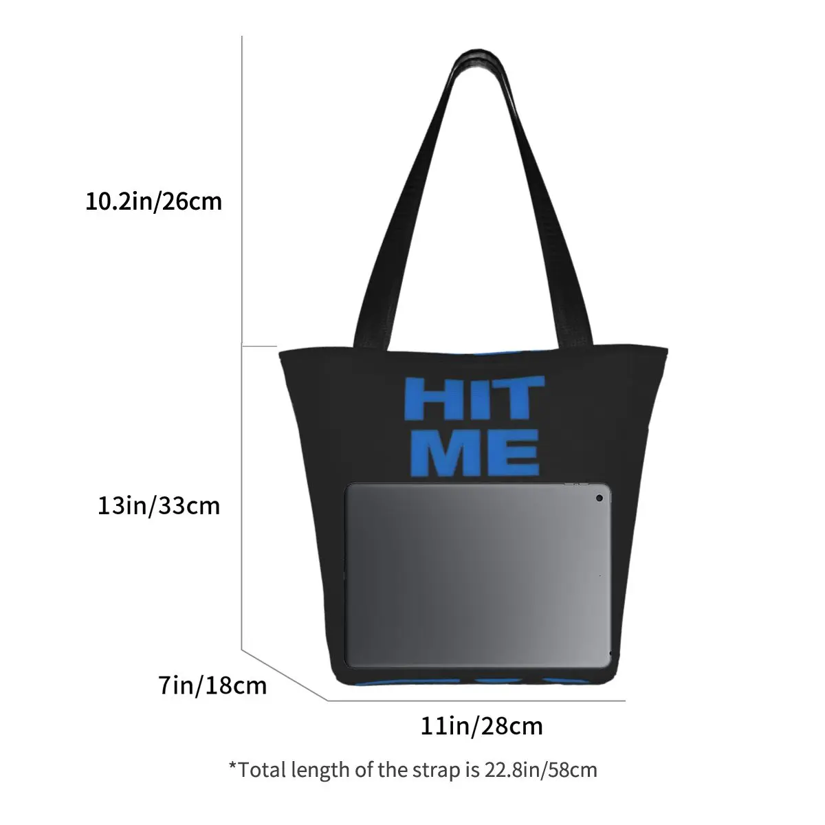 Hit Me-Bolso de hombro Duro y suave con cremallera para hombre y mujer, bolsa de mano Unisex con diseño único y apertura, tendencia, nuevo álbum, 2024