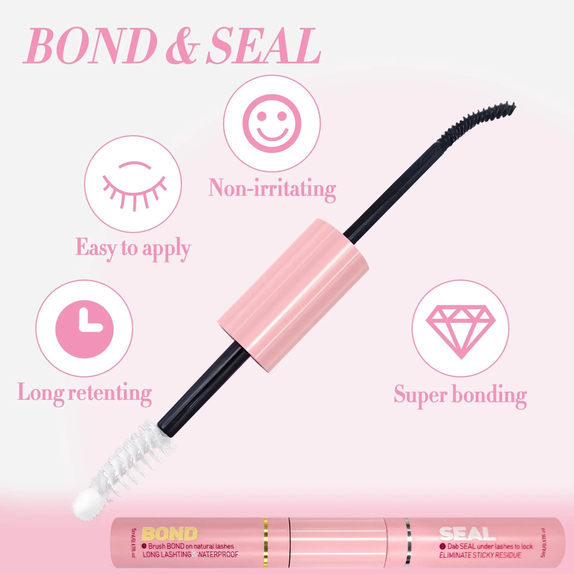 ชุดต่อขนตา DIY 120 ช่อ พร้อมกาว 10 มล. และแหนบ ขนตาฟูหนาแบบตาแมว - เหมาะสำหรับผู้เริ่มต้น