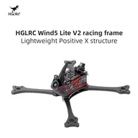 HGLRC Wind5 Lite V2 5inch FPV Racing Frame - 195mm Wheelbase Toray-T700 Spray Paint for RC FPV Racing Freestyle Drone