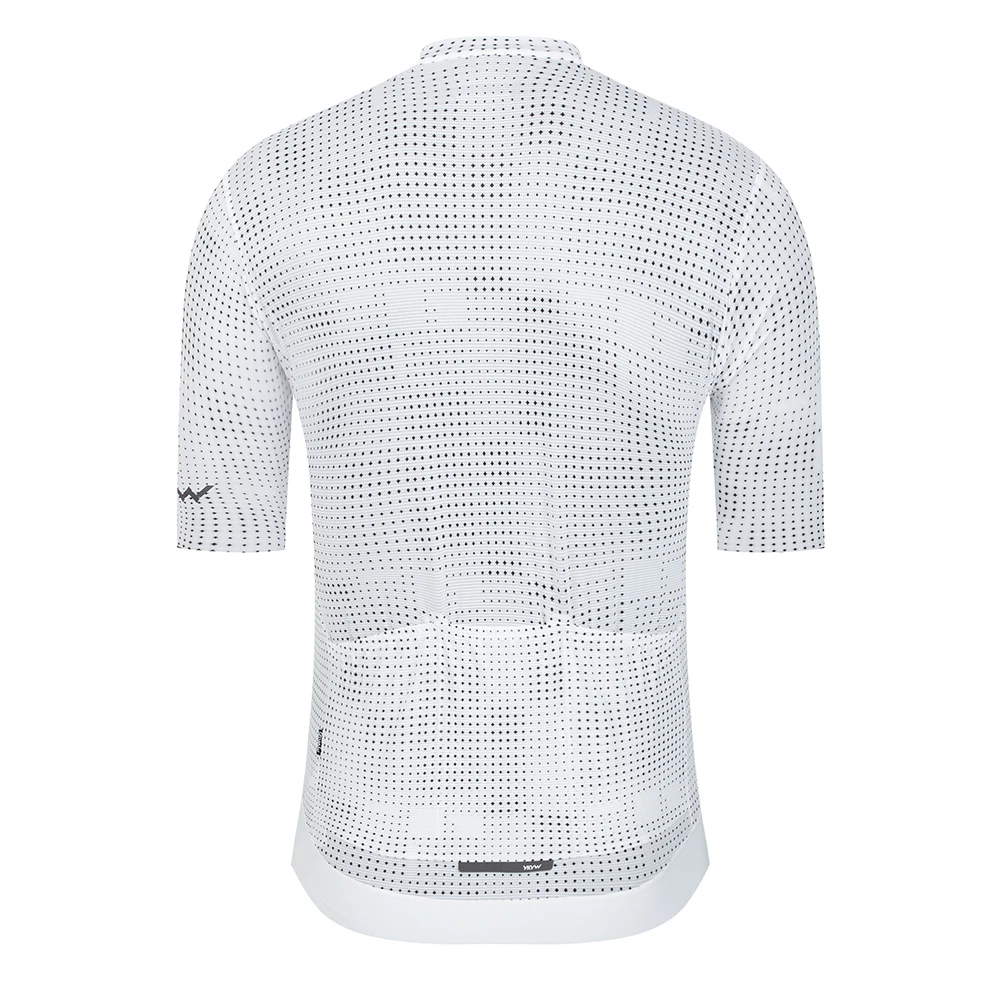 YKYWBIKE UPF 50+ Herren Kurzarm-Radtrikot Nahtloses Rennrad-Shirt Fahrrad MTB Langarm-Radkleidung Atmungsaktiv – Detail 10
