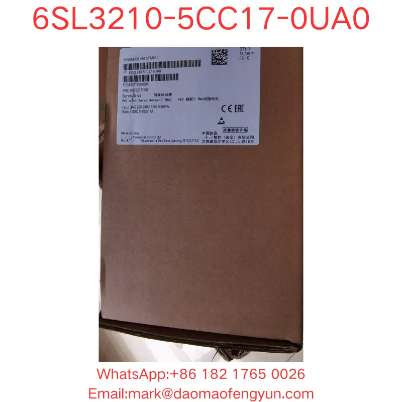 

6SL3210-5CC17-0UA0 SINAMICS V60 Controlled Power Module CPM60.1