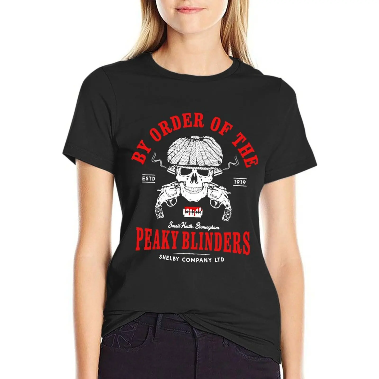 

By Order Of The Peaky Fookin' Blinders T-Shirt plus size tops vintage clothes summer clothes t-shirts for Women cotton