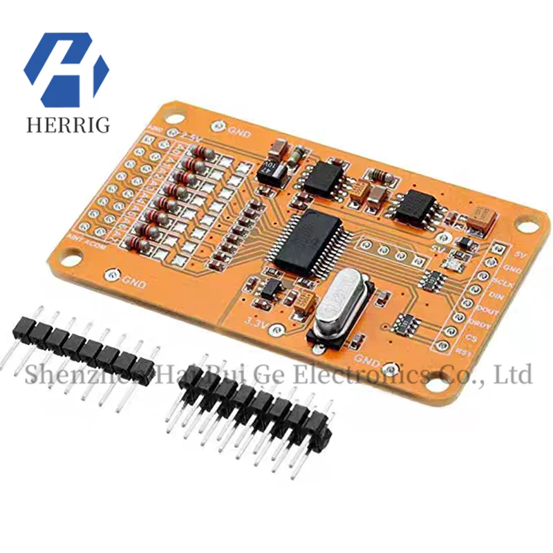 

The upgraded version ADS1256 special price 24-bit ADC 8-channel AD module high-precision ADC data acquisition