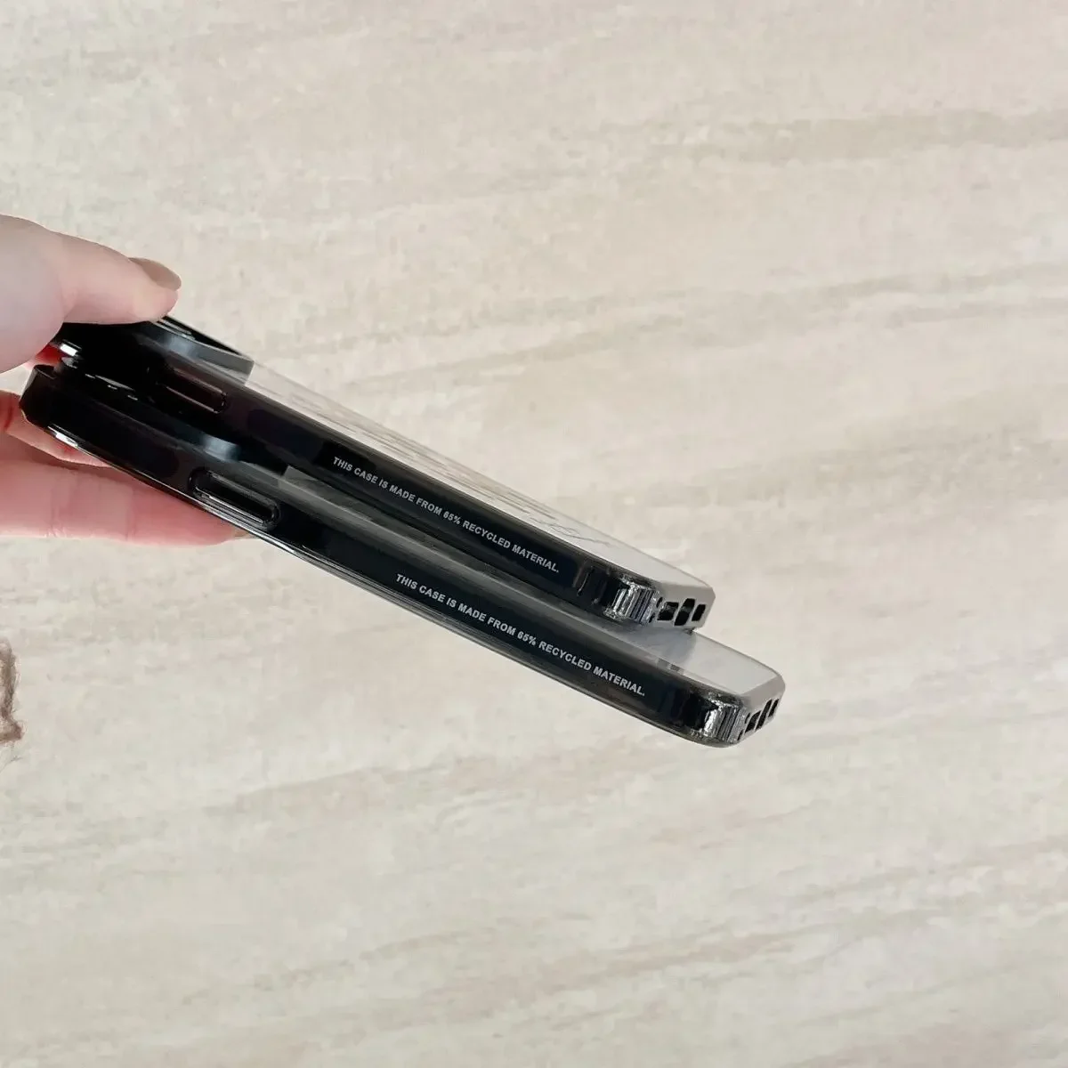 Funda de teléfono acrílica con flores minimalistas para IPhone, 11, 12, 13, 14, 15, 16 Pro Max, 16 Pro Max