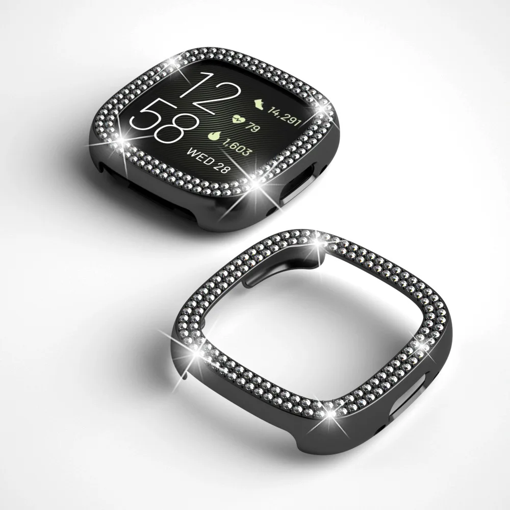 Custodia per PC per Fitbit Versa 4 Custodia protettiva Anti-caduta Guscio protettivo a schermo intero per accessori Fitbit Sense 2 Smart Watch