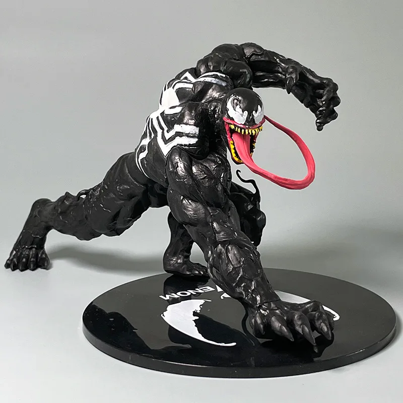 12.5cm marvel venom carnage vingadores vilões figura de ação desktop chassi do carro decoração modelo pvc estatuetas colecionáveis para fãs