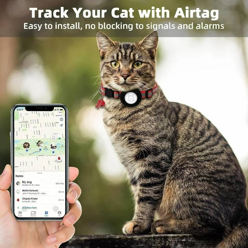 

Cat and Dog Pet Anti-loss Device Protective Case Apple Same Function Tag Protection Reflective Tape