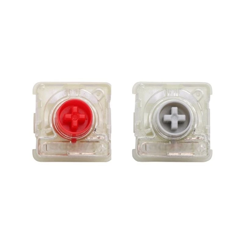 G6DD 10Pcs RGBs Red/Silver Switches Plate Mounted Linears Switches for Mechanical Keyboards