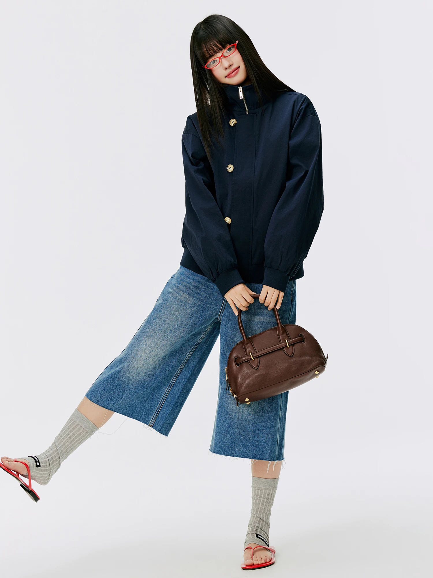 

Женское повседневное пальто Burgenland свободного кроя с отложным воротником, весна-осень, синее, винтажное, из полиэстера, с длинными рукавами