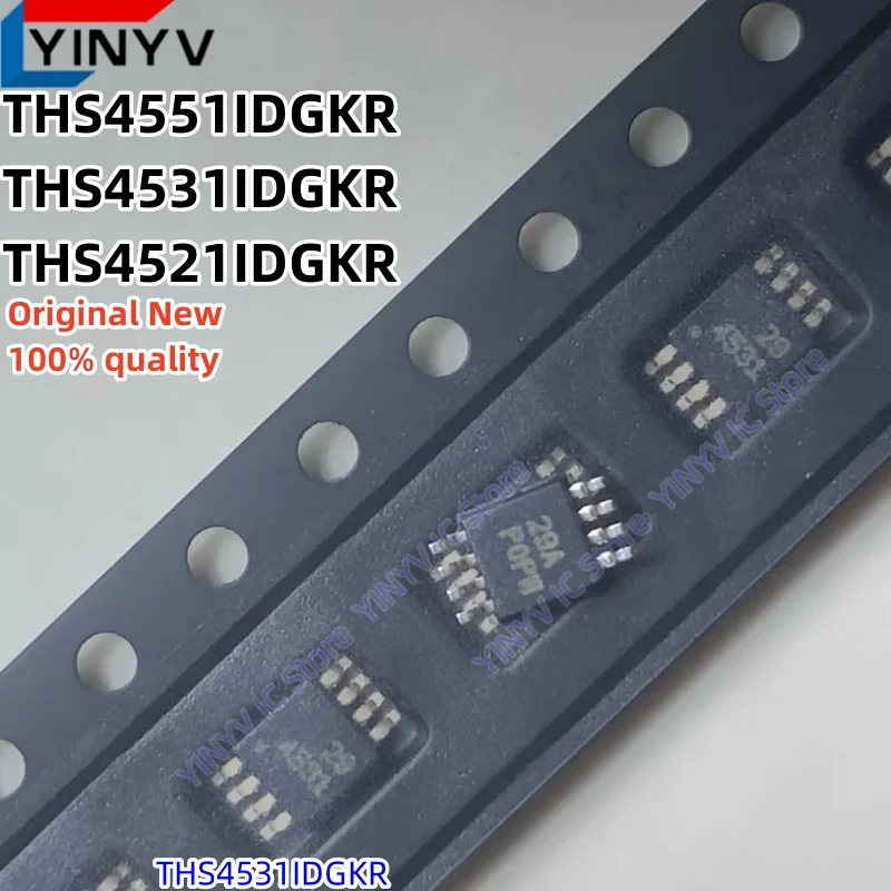 Free shipping 5Pcs THS4551IDGKR 4551 THS4551 THS4531IDGKR 4531 THS4531 THS4521IDGKR 4521 THS4521 VSSOP8 Original New 100%quality