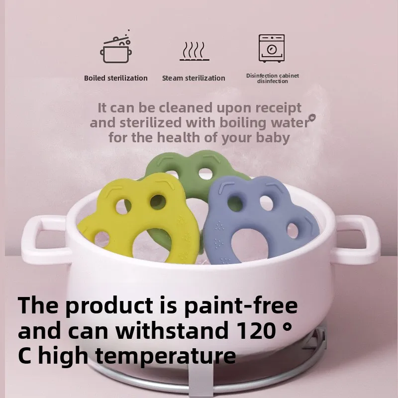 Baby Food Grade Silicone Teething Gel For Baby Teeth Anti Food For Small Months Soothing Teeth Grinding