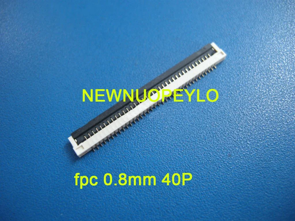 Conector FPC Adequado para Conexão Teclado Portátil, 0.8mm Pitch, 36P, 10Pcs