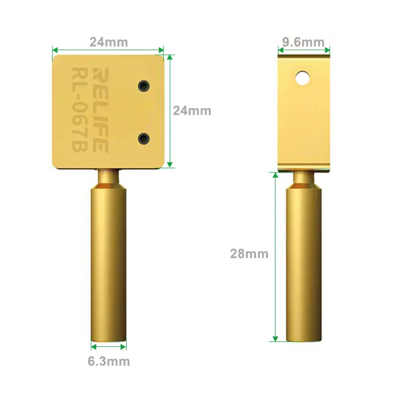 RELIFE RL-067B 9.0 Multifunctional Small Ironing Table For 936/210 /T12 Welding Station Phone Screen Cable Chip Soldering Tools