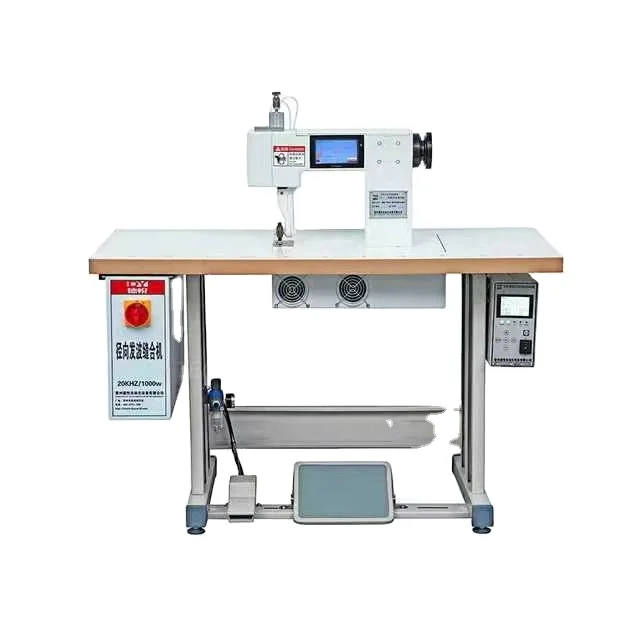 35KHZ Automatic Radial Ultrasonic Lace Sewing Machine For Surgical Gown