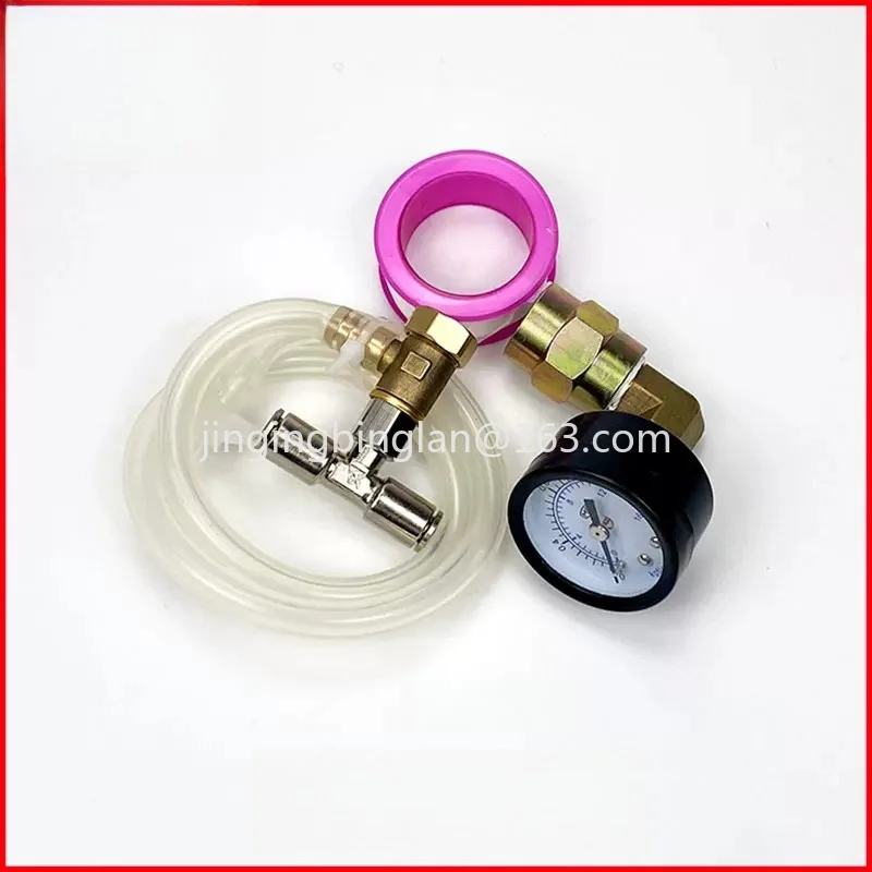 Modified coffee machine OPV kit stable extraction pressure display