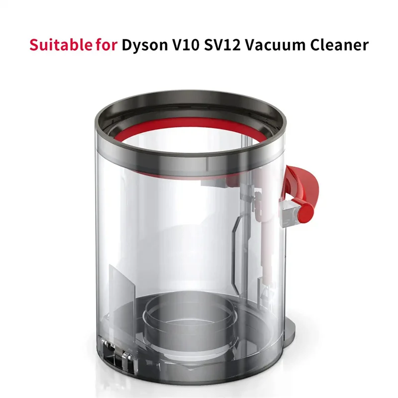 Dyson v10用掃除機スペアパーツ、ダストビン、トップ固定シーリングリング、交換用ダストバケット、添付パーツ