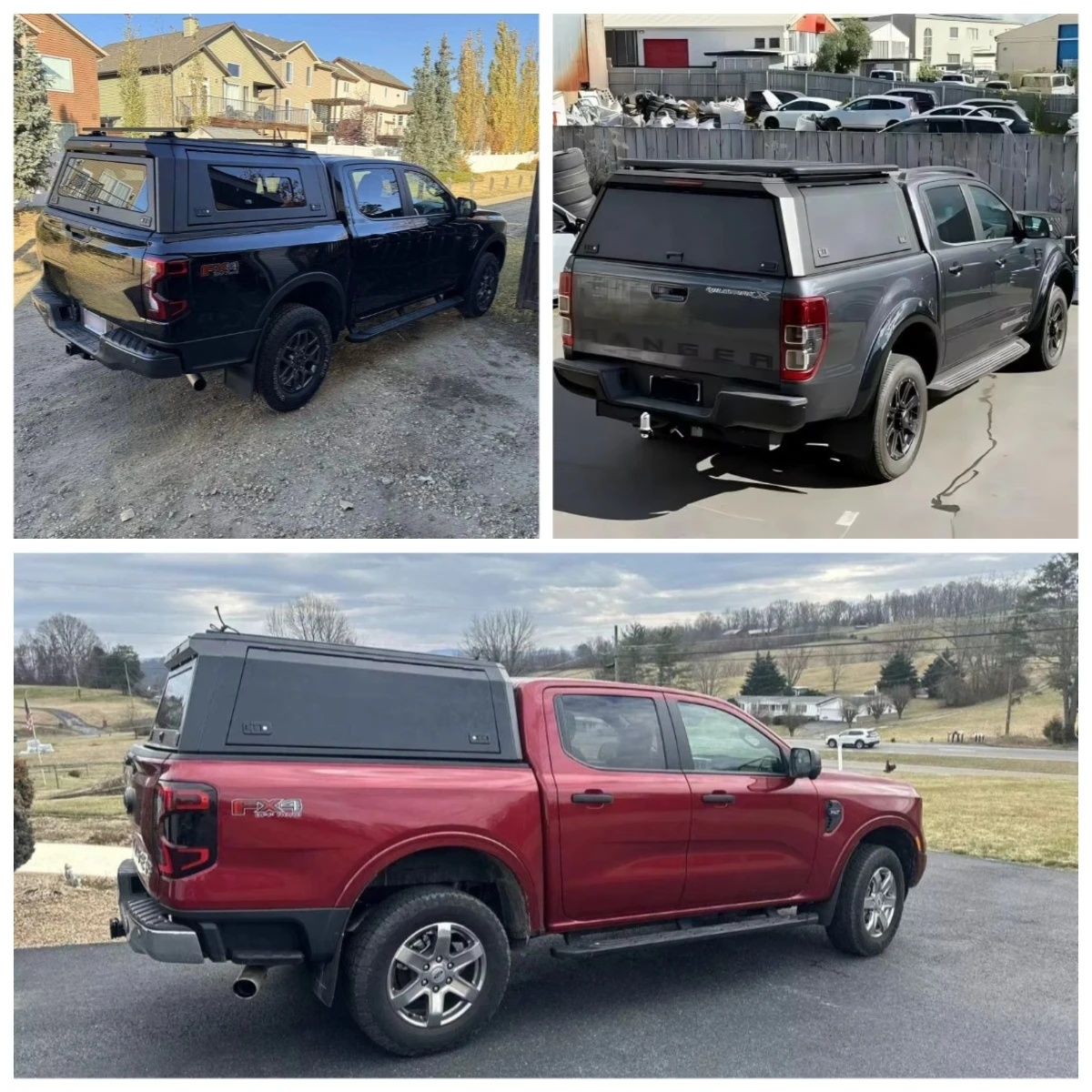 

Flying Wing Wholesale Instock Pickup Truck Canopy Hardtop Topper For Ranger F150 Waterproof Camper Alloy