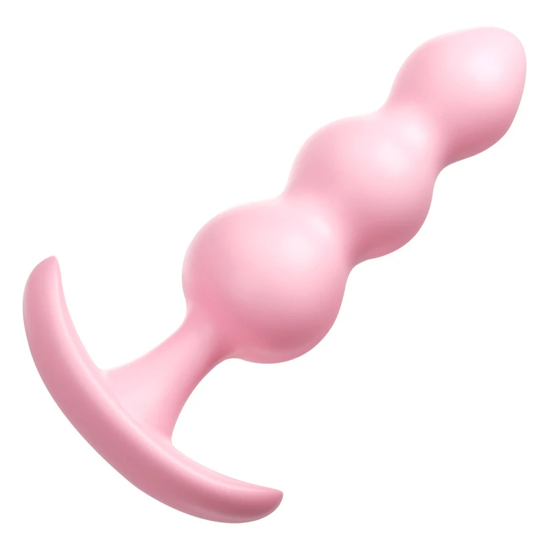 3pc/Set Soft Silicone Anal Plugs Beginner  Anal Stimulator Trainer Sex Play Toy.