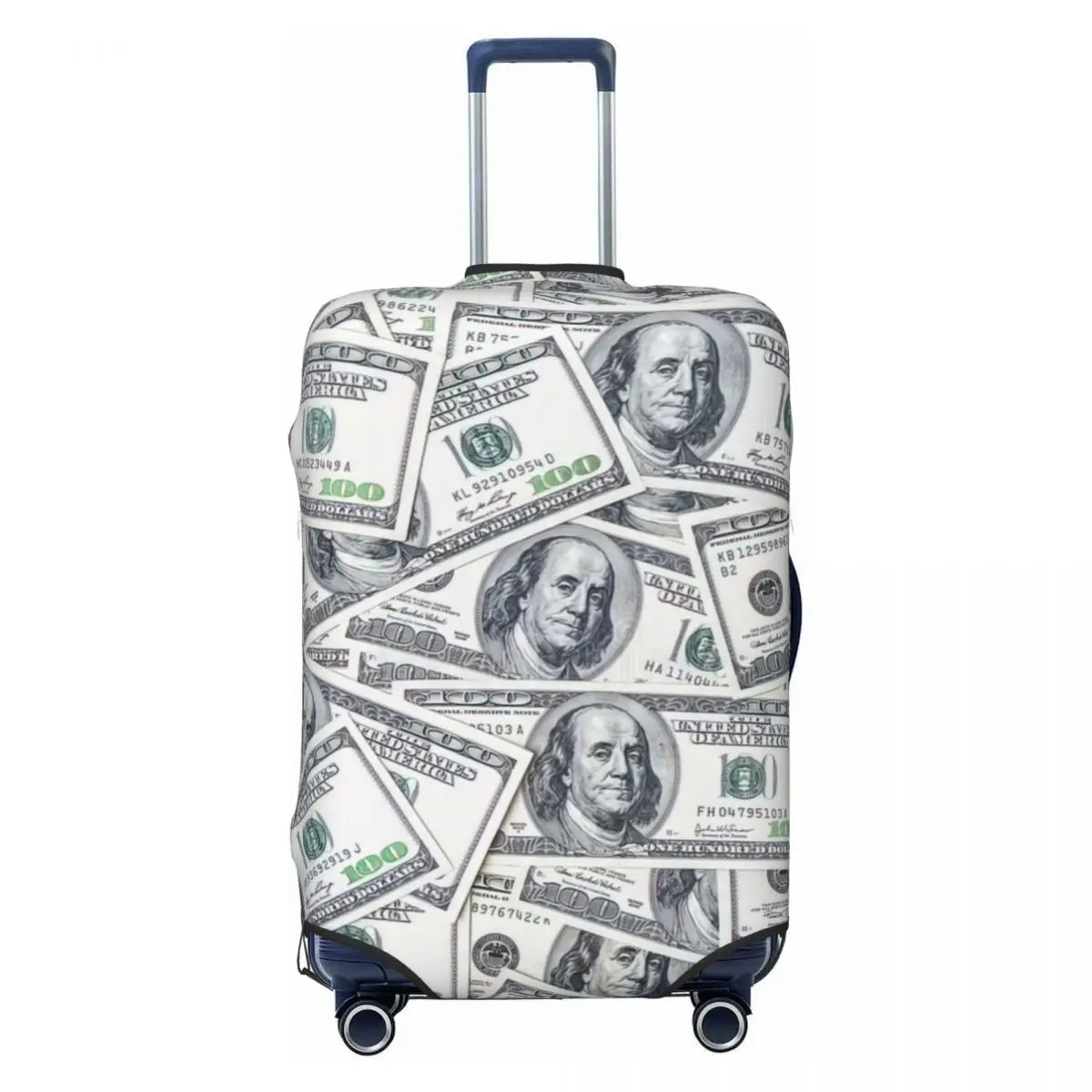 Dollar Print Luggage Protective Dust Covers Elastic Waterproof 18-32inch Suitcase Cover Travel Accessories