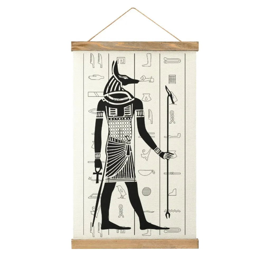 Novelty Anubis Bloodsuck Tuju Essential For Sale Canvas Hanging Picture Craft Decoration Humor Graphic Living Room   Draw Style