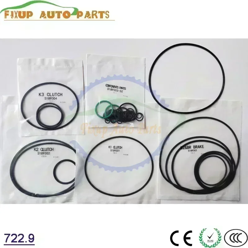 722.9 Automatic Transmission Seal Rings Clutch Components Parts Brake O-rings For Mercedes Benz Gearbox Repair Kit Car Accessory