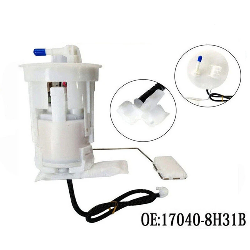 17040-8H31B White Fuel Pump Assembly ABS Fuel Pump Assembly For Nissan X-Trail T30 QR25 2.5L 2002-2005