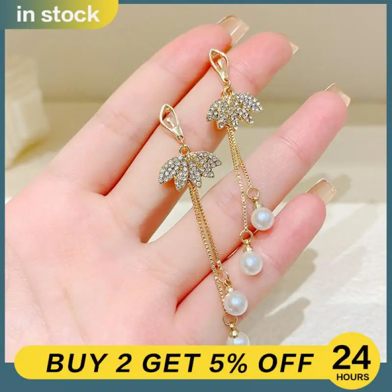 Ballet Korean Earrings High Quality Material Fashion Accessories Jewelry Accessories Rapidly Popular Girl Geometry Fashionable