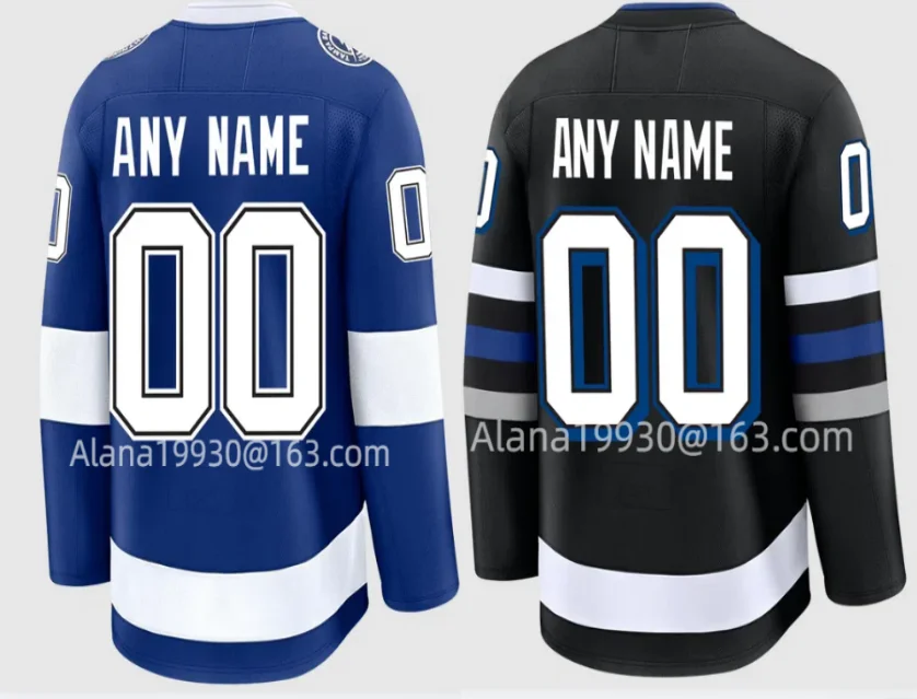 Custom New Style Jersey Andrei Vasilevskiy Nikita Kucherov Brayden Point Jerseys