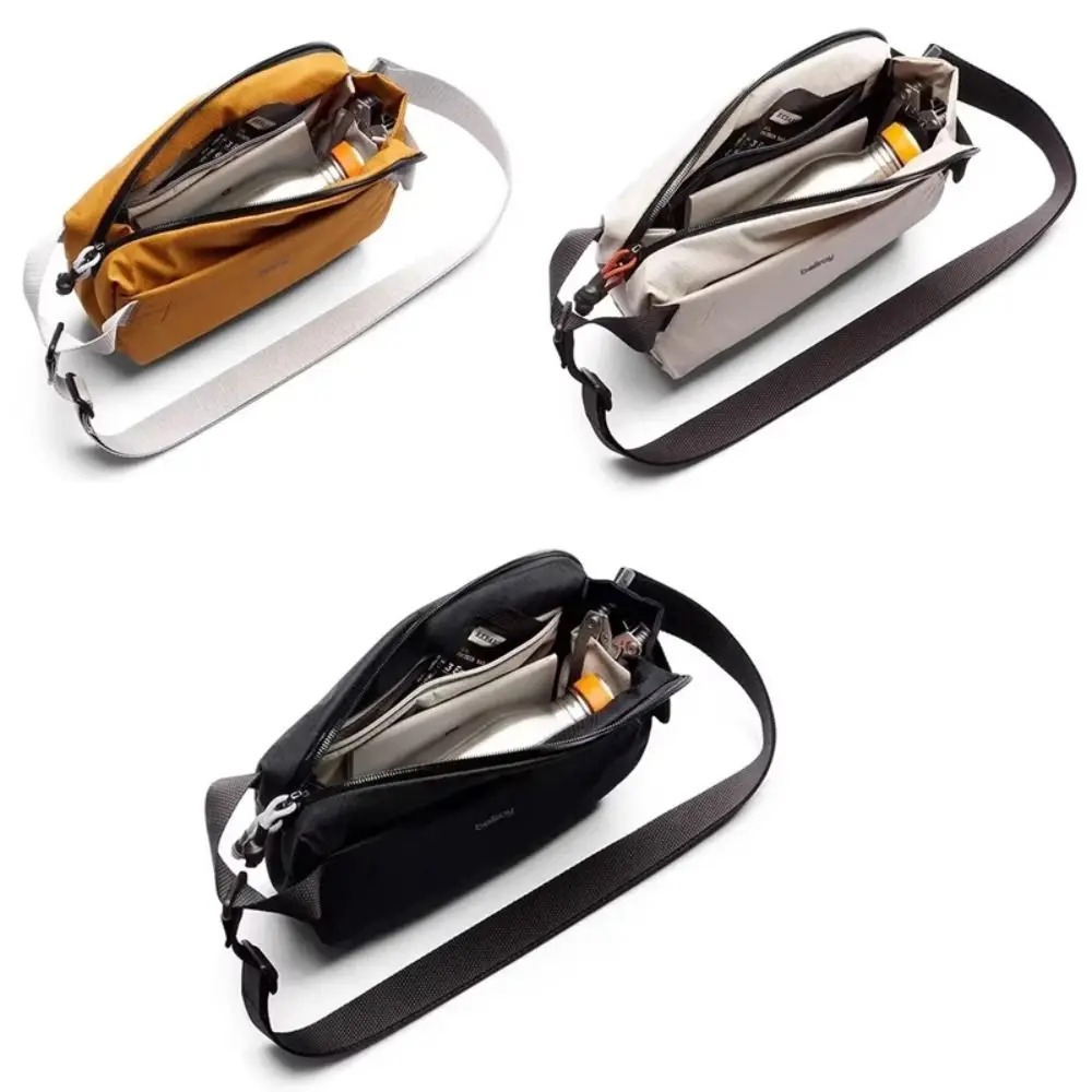 

2025 New Light Chest Bag Waterproof Mini Crossbody Bag Portable Nylon Makeup Bag