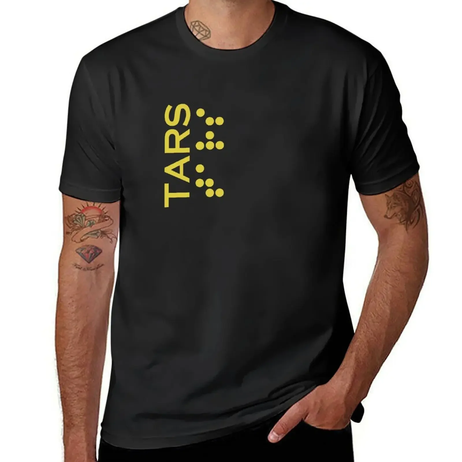 

Interstellar - Tars design (correct font) T-Shirt valentines clothes summer 2025 anime tshirt mens t shirts pack