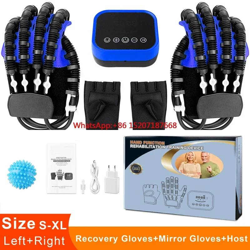 

Intelligent Rehabilitation Robot Gloves Hand Device for Stroke Hemiplegia Hand Function Recovery Finger Trainer Recovery