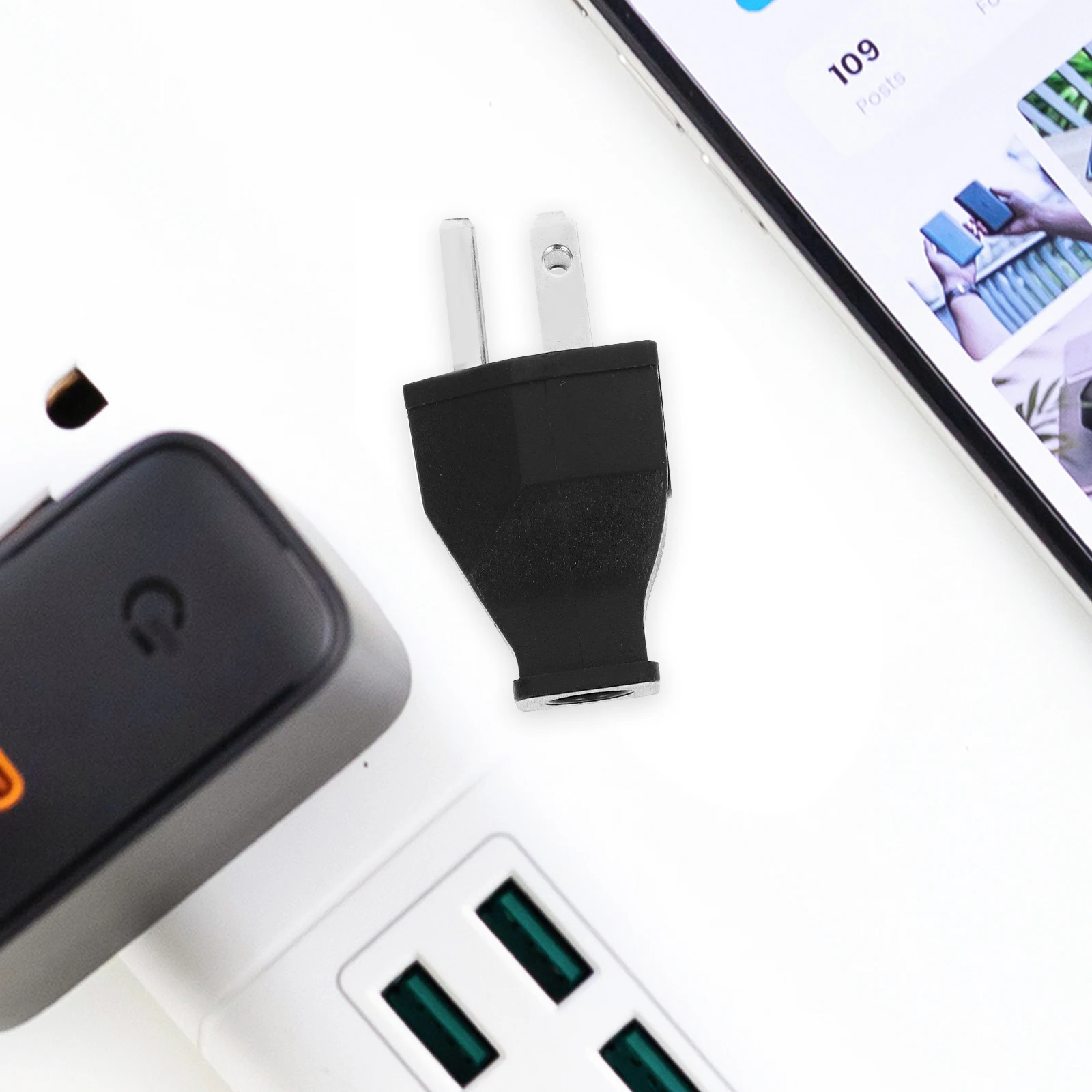 

15A 125V Us Plug Replacement Male End High Current Extension Cord Repair Heavy Duty Angle Plug for Household Appliances