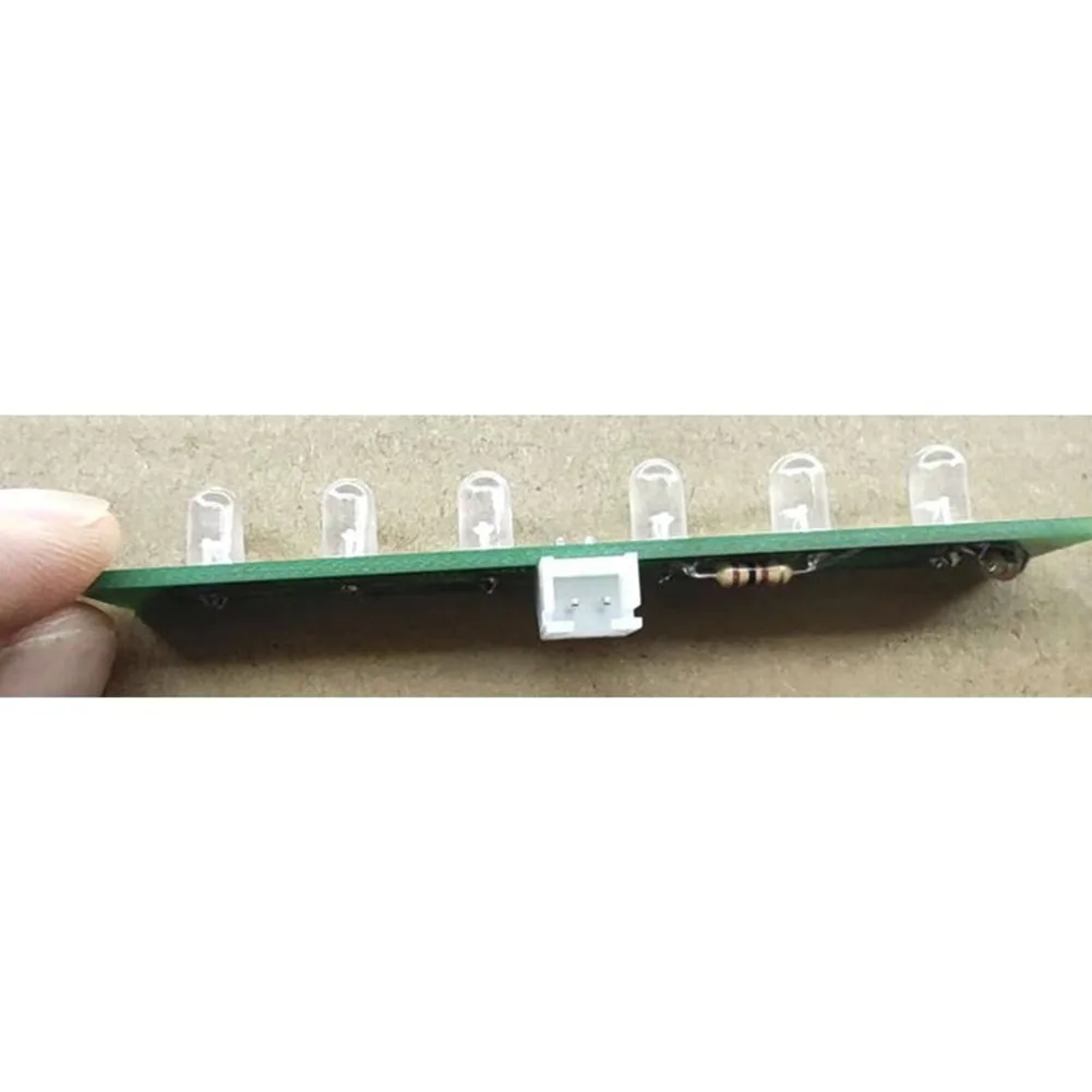 Six-LED White Light Strip Compatible with For BCD-222HE3 Refrigerator Units for Clear Visibility and Energy Savings