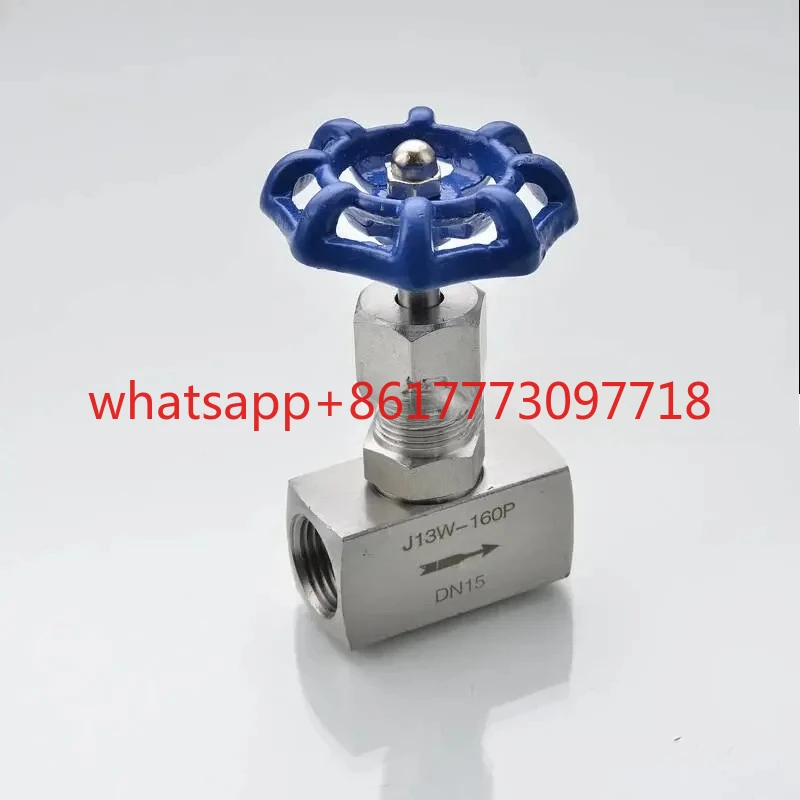 

J13W-160P stainless steel needle valve extruder plastic water valve 304 material M16 * 1.5 M12 * 1.5