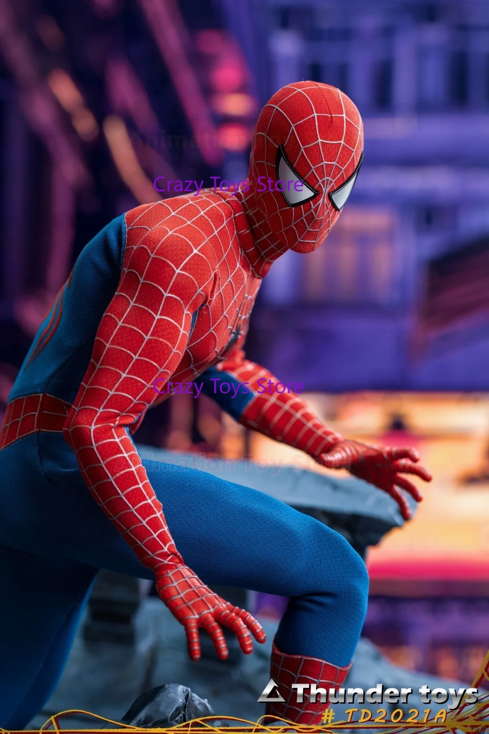 재고 있음 ThunderToys TD2021 1/6 스케일 남성 군인 슈퍼히어로 피터 파커 변형 스파이더맨 풀 세트 12인치 액션 피규어 바디