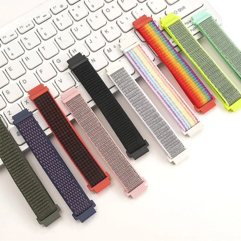 Nylon Loop Smartwatch Strap, pulseira de substituição, Sport Bracelet Belt, acessórios para Huawei Band 8 e 7