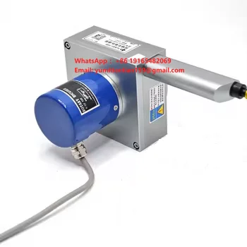 KAISI Mechanical Encoder Draw Wire Sensor with RS485 Communication 10-24V Supply for Displacement Length Measuring KS90S-5000