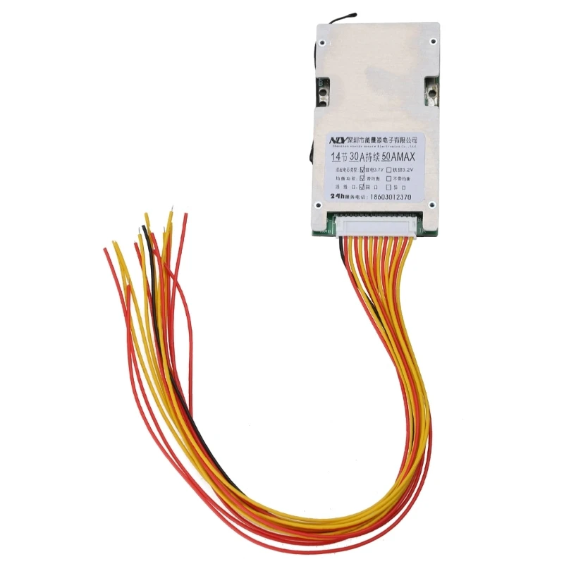 

14S 48V 30A Battery for Protection Board Electronics Li-ion Cell Battery BMS- PC PXPD