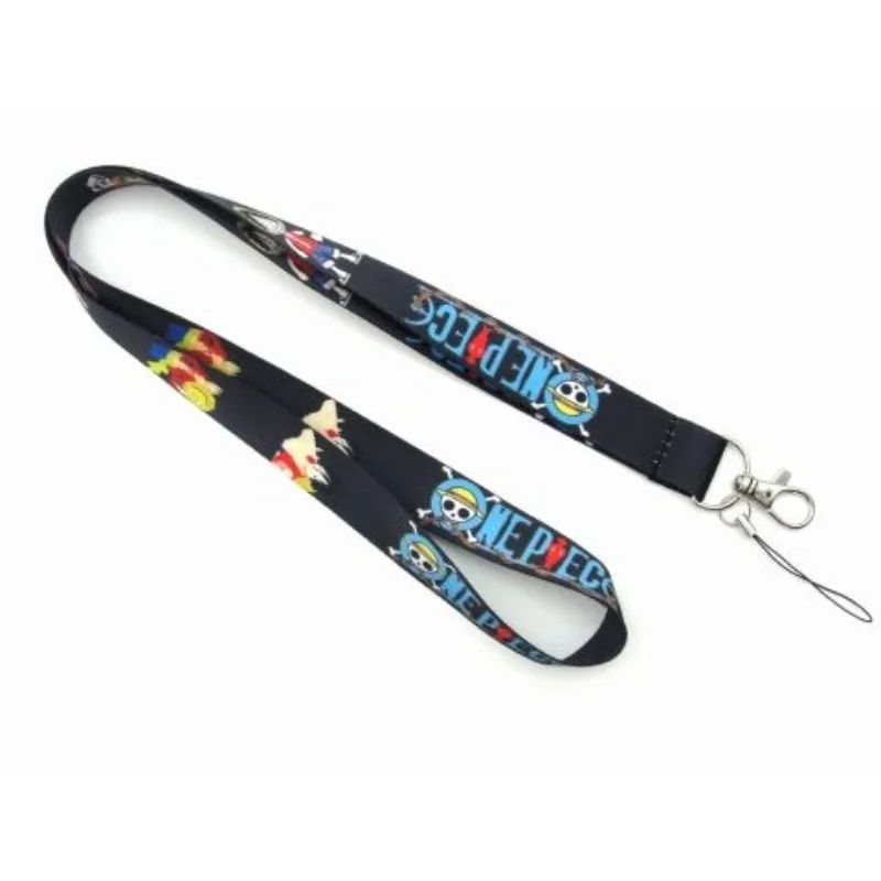One Piece Luffy Roronoa Zoro Long Lanyard High-Value Cartoon Print Creative Unisex All-Match Simple Neck-Hanging Phone Strap - view 5