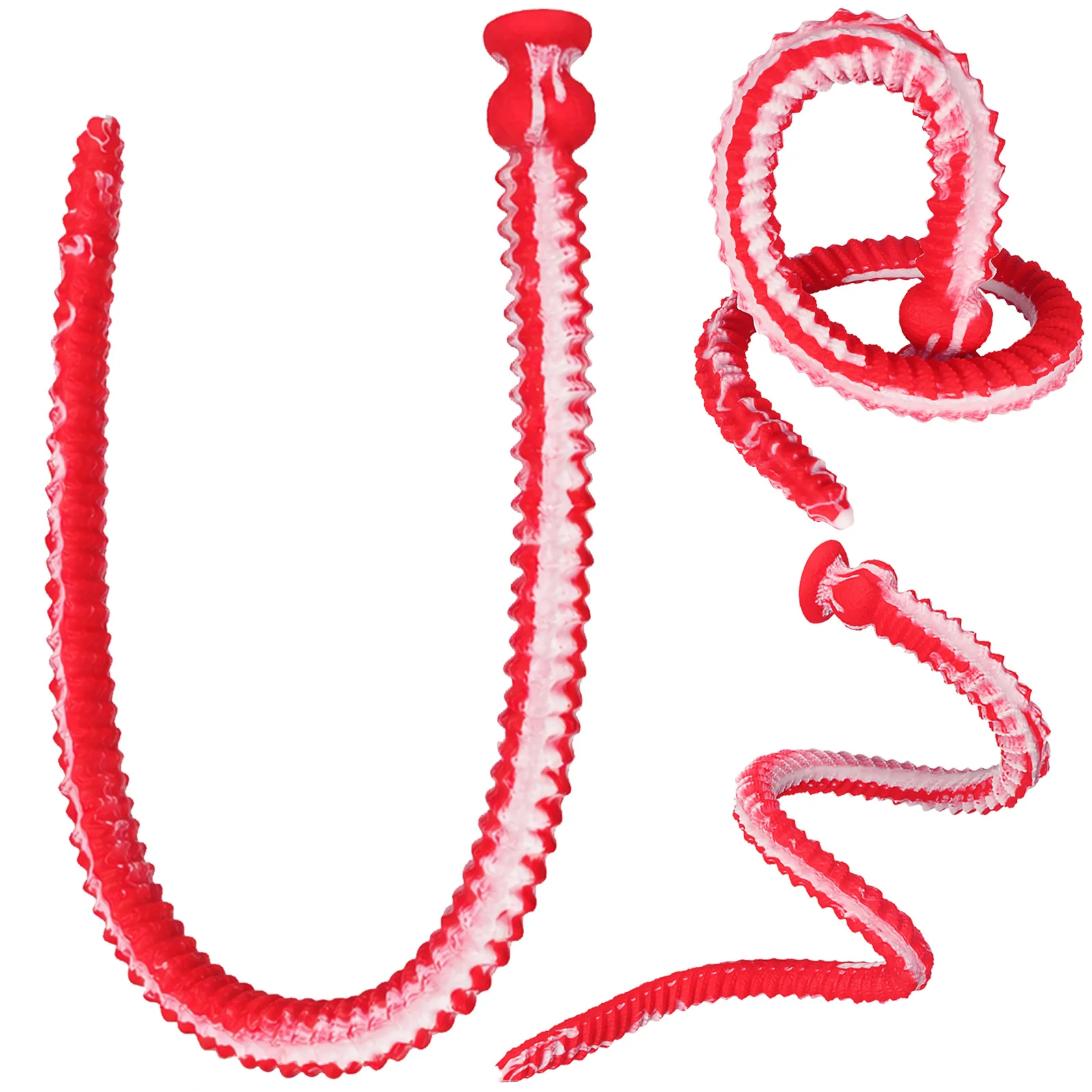Threaded Anal Plug Extra Long Anal Whip Silicone Butt Plug Sex Toys Women Gay Suction Cup Soft Dildo Prostate Massage Bdsm Toys
