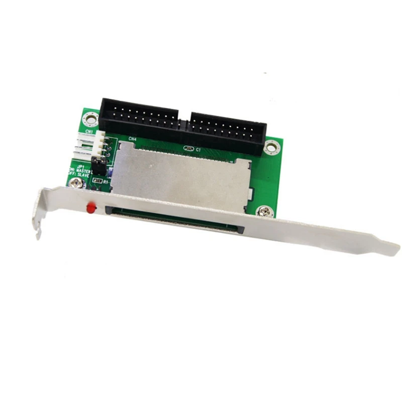 Carte Flash Compact CF 40 Broches vers 3.5 IDE, Adaptateur Convertisseur Pci, Panneau Arrière