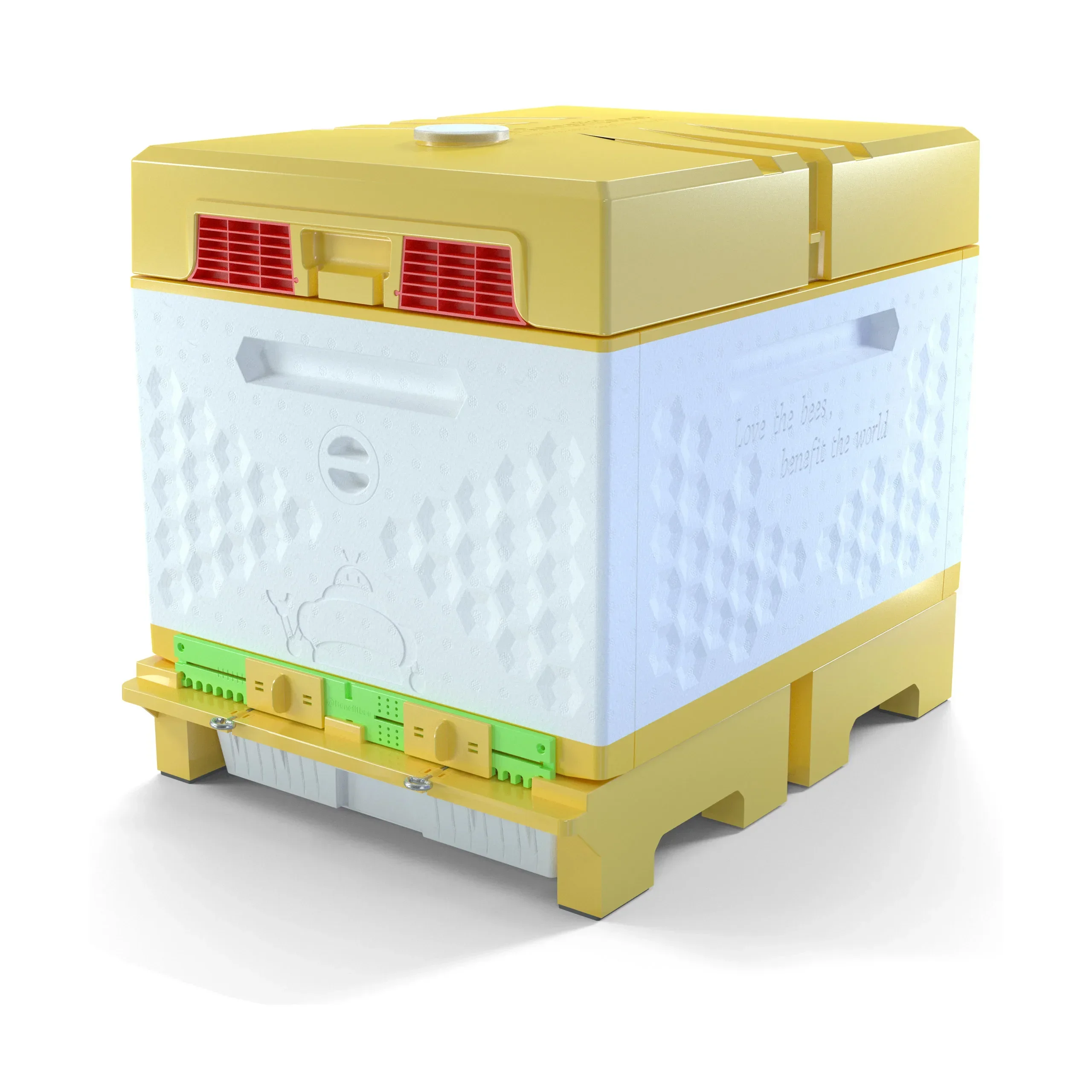 Caixa colmeia abelha Dadant