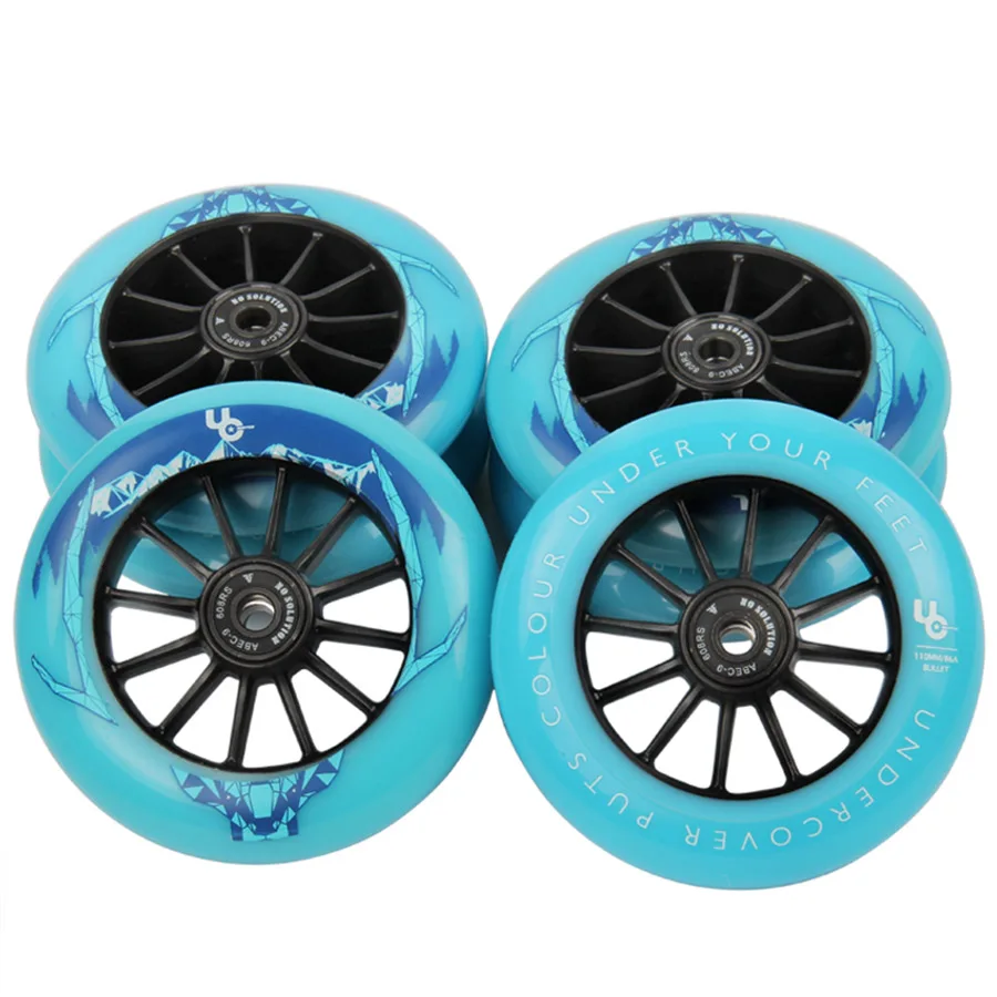 

UC Matter Wheels 100% Original Powerslide Under Cover Speed Inline Skates Wheels 86A 84 90 105 110mm Skating Tires For Patines