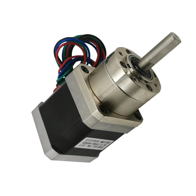 Nema 17 2,5A 23 Gear Driver Diarahkan Motor Stepper 24V Gearbox Microstep Controller Cnc Kit Nema17 Langkah Planetary 42