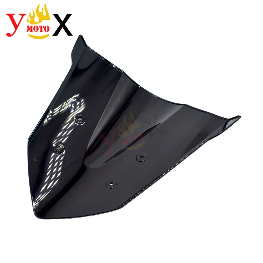 CBR650 F 14-17 الزجاج الأمامي للدراجات النارية الزجاج الأمامي منحرف زجاج الرياح أسود/واضح لهوندا CBR650F CBR 650F 2014-2017 2015